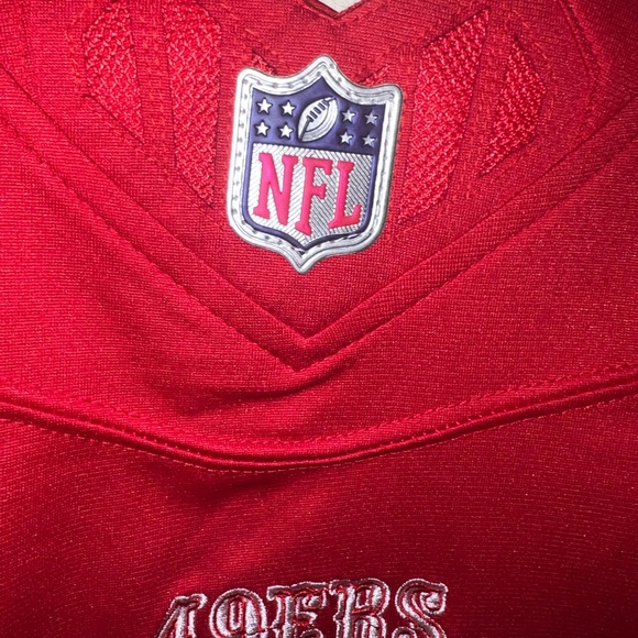 NWT UNISEX SMALL DEEBO SAMUEL NIKE NFL RED & WHITE JERSEY #19 - Picture 8 of 10